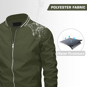 Vente en gros, fabrication personnalisée, logo coloré, manches longues cousu, veste streetwear respirante, universitaire grande taille pour hommes - Product Image 2