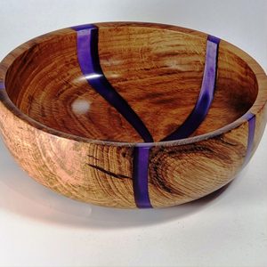 Tazón y Plato de Resina India Pulidos a Mano Únicos - Vajilla Ecológica Hecha en India - Product Image 2