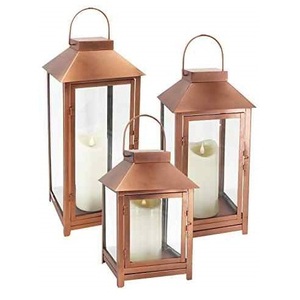 Lanterne en métal de meilleure qualité Bougeoir fait à la main d'excellente qualité Éclairage de couleur personnalisé Lanterne en métal fantaisie décorative - Product Image 3