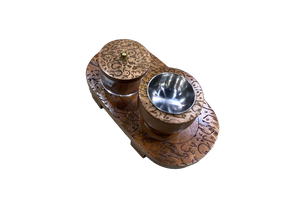 Bakhoor <b>Burner</b> Incense Madhkan <b>Burner</b> 2023 <b>Wood</b> Latest Arrival Ramadan Eid Special New Carton Natural Product SANDALWOOD 100pcs - Product Image 4