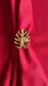 Rond de serviette en métal doré élégant en forme de renne décor de table à manger pour la maison décoration de table de dîner de fête de mariage fabriquée en Inde - Product Image 4