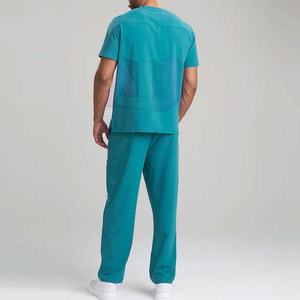 Conjunto de Uniforme Médico de Algodón Elástico Suave y Transpirable para Hombre, Uso Hospitalario, Diseño Ligero y Ecológico, Tela de Alta Calidad y Fácil Cuidado - Product Image 3