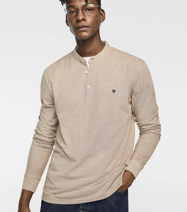 Dernière haute qualité 100% coton hommes pour Polo sweat automne vente chaude col montant avec perle tissu sweats à capuche et - Product Image 5