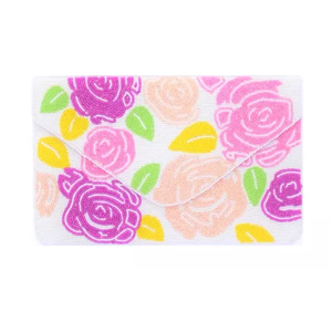 Embrague hecho a mano para mujer, bordado de cuentas de semillas, fiesta y noche, nuevo diseño - Product Image 6