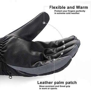 Best Manufacturing Premium Quality Full Finger Ski <b>Gloves</b> Hot Selling Unique Style for Winter Mountain Climbing - Product Image 4