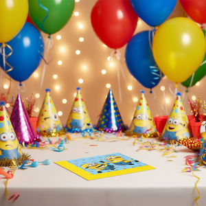 Servilletas Minions 33X33Cm 20 Piezas Vajilla para Fiestas - Product Image 3