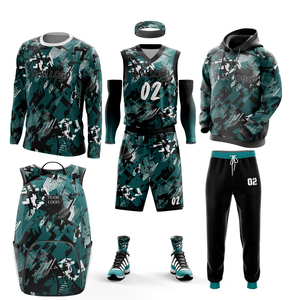 Maillot de basket-ball de sublimation personnalisé, quantité minimale de commande bas, ensemble d'uniformes d'équipe, vêtements de basket-ball grande taille pour adultes, chemises et shorts - Product Image 1