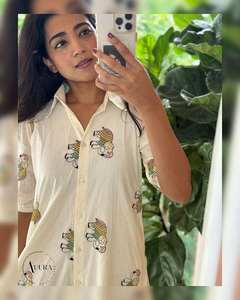 Belle robe une pièce pour femmes, robe maxi en coton imprimé pour l'alimentation, robe de mariage de créateur. - Product Image 3