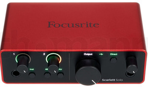 สินค้ามาใหม่ ของแท้ 100% อินเทอร์เฟซเสียง Focusrite Scarlett Studio รุ่นที่ 4 พร้อมไมโครโฟน - Product Image 3