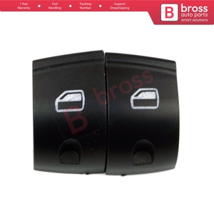 BDP119 2 Pièces Couvercles de Boutons de Commande du Panneau Principal du Conducteur pour A3 8P1 8PA A6 C6 4F Q7 4LB 4F0959851 - Product Image 3