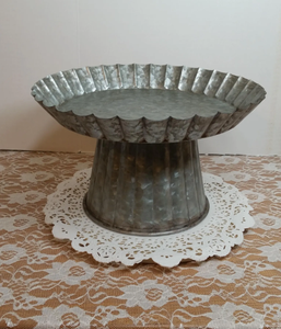 Soporte de pastel galvanizado de Metal rústico de lujo calidad estándar hogar cumpleaños fiesta boda resina decorativa epoxi pastel herramientas - Product Image 5