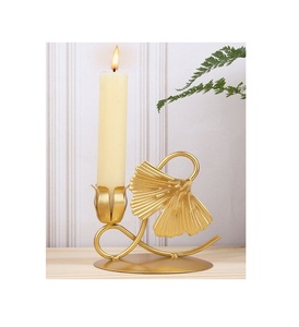 Antique design gold color iron <b>candle</b> <b>holder</b> greatest quality customized size indoor <b>candle</b> <b>holder</b> by home arts - Product Image 4