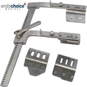 Finochietto Burford Lames en acier inoxydable de qualité supérieure 8 12 "ensemble d'instruments de Source d'alimentation manuelle écarteur de nervure pour chirurgie - Product Image 5