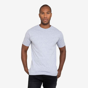T-shirt pour homme à col rond uni avec boutons, décontracté, à manches courtes, coupe slim - Product Image 3