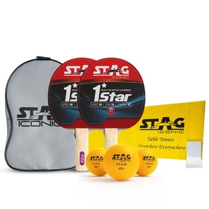 Ensemble de jeu de tennis de table portable Iconic 1 Star Anywhere, série Stag - Product Image 2
