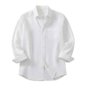 เสื้อเชิ้ตผู้ชายลำลอง ปี 2026 ผ้าฝ้ายป๊อปลิน 100% ลายทาง ปกพับ ระบายอากาศได้ดี เป็นมิตรกับสิ่งแวดล้อม แห้งเร็ว 260 กรัม สินค้ามาใหม่ - Product Image 5