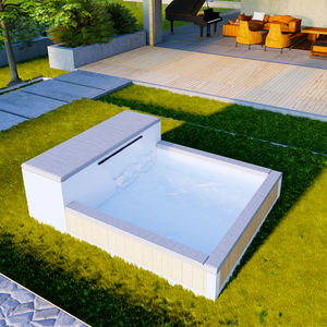 Réservoir de stockage d'eau de pluie carré en fibre de verre GRP/FRP/SMC de qualité alimentaire, taille personnalisable, prix abordable, garantie de plus de 5 ans, origine Hebei - Product Image 3