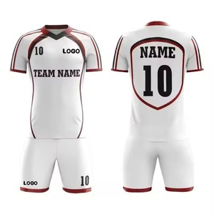 2025 personnaliser maillot de Football adulte maillot de Football ensemble de vêtements garçons filles enfants uniformes d'entraînement ensemble conception personnalisée Dervice - Product Image 1