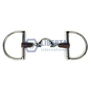Brocas de caballo de alta calidad para un control seguro y cómodo con bordes lisos para montar a caballo, broca de boca de filete ecuestre - Product Image 5