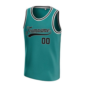 Maillot de basket-ball personnalisé léger et confortable de haute qualité Design Taille personnalisée 100% coton Maillot de basket-ball à séchage rapide pour hommes - Product Image 1