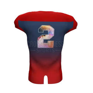 Uniforme de football américain uniforme de conception populaire uniforme de football américain léger fabriqué au Pakistan - Product Image 6