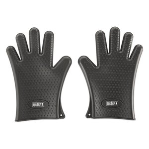 Black Silicone <b>BBQ</b> Glove 2pcs One Size (27.5cm) 7017 Series <b>BBQ</b> Accessories - Product Image 1