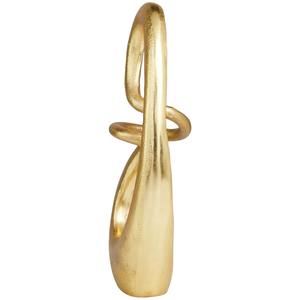 Ornement de table en métal doré élégant Accent de table tendance parfait pour la maison ou le bureau minimaliste élégant - Product Image 2