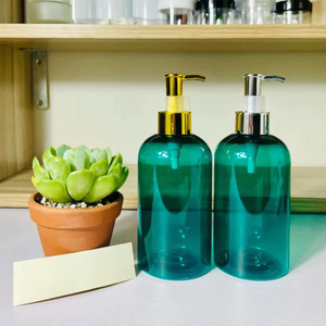 Bouteille de désinfectant pour les mains Bouteille en PET CylinderSkincare Conteneurs d'emballage cosmétique Bouteilles de shampooing en plastique avec pompe à lotion Vietnam - Product Image 4