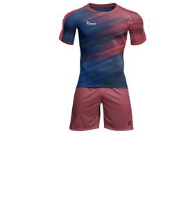 Maillot de football personnalisé édition joueur, ensemble de maillots de football personnalisés, respirant, séchage rapide, imprimé, tenue de football de club, shorts - Product Image 1