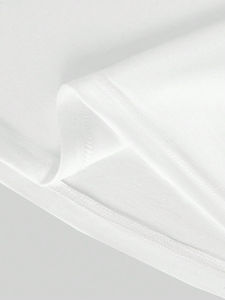 La mejor camiseta en blanco Premium, camiseta personalizada para hombre, Camiseta de gran tamaño 100% de algodón/bambú para hombre, camiseta de Pakistán redonda sólida - Product Image 4