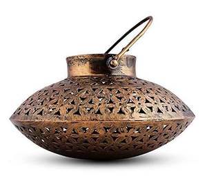 เชิงเทียนโบราณสีดำทองโครเมียม คุณภาพดีสำหรับตกแต่งบ้านและสำนักงาน งานแต่งงาน งานเลี้ยง งานอีเว้นท์ ผลิตในอินเดีย - Product Image 4