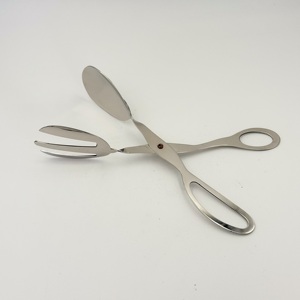 Pinces à glaçons tendance en acier inoxydable avec finition polie pour bar, fête et maison, gadget en métal pour barbecue, pain, dessert - Product Image 2