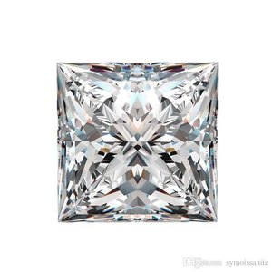 HPHT Melee Diamond 0.50 à 0.59 Carat D E F Couleur VS Pureté Polie Lâche Blanc Coupe Princesse Certifié IGI - Product Image 4