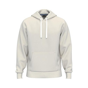 New Arrival Solid Block Color Fleece Pullover Hoodies OEM Fashion Clothing Solid Grey Winter Wholesale Pullover Custom Hoodies - Product Image 6