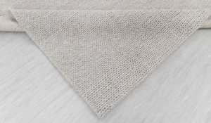 Tapis Kilim Choti de Haute Qualité Tissé à la Main en Grosse Laine Tricotée à la Main Tapis de Zone Ivoire Blanc Abstrait Câble en Boucle Fait Main pour la Maison - Product Image 4