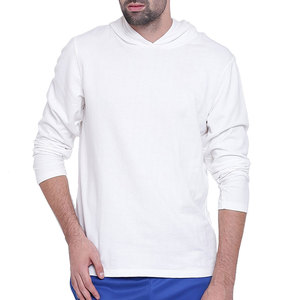 Pakistan Fabricant de haute qualité personnalisé hommes pull à capuche Logo broderie 100 pour cent coton hiver plaine teint en gros - Product Image 1