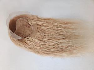 Pelucas onduladas 100% naturales, extensión de cabello indio Remy, cabello humano real de doble estiramiento Alineación de cutícula, venta al por mayor, INDIA - Product Image 5