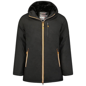 Style intelligent poignets élastiques capuche réglable matelassé hommes bouffant fermeture éclair veste Durable léger chaud vêtements d'extérieur vêtements veste - Product Image 2