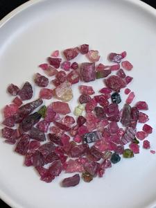 Tourmaline afghane naturelle non traitée, cristal multicolore, pierre précieuse en vrac, fabrication de bijoux, collection de minéraux de guérison, pierre précieuse brillante - Product Image 4