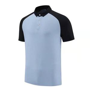 Nouveau T-shirt <span class=keywords><strong>polo</strong></span> bicolore à col haut pour homme et femme Sports de loisirs <span class=keywords><strong>2022</strong></span> - Product Image 5