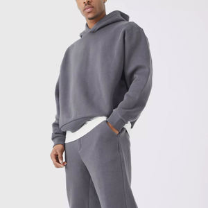 Chándal holgado clásico para hombre, traje de tela suave transpirable para entrenamiento, gimnasio, correr, entrenamiento deportivo y ropa de calle diaria - Product Image 5