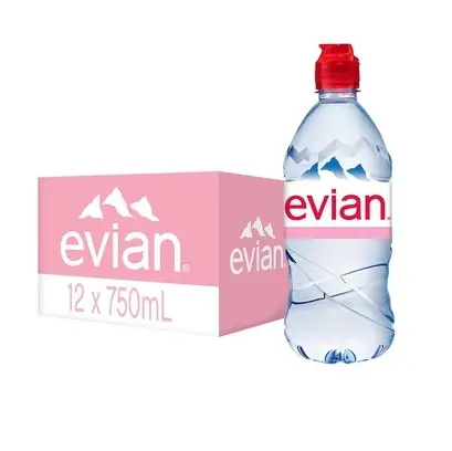Acqua minerale naturale Evian in bottiglia migliori prezzi economici consegna rapida/in tutto il mondo