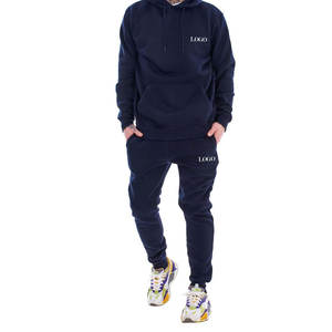 Survêtements Streetwear 100% coton pour hommes Quickdry Logo personnalisé course à pied ensemble de jogging en plein air léger - Product Image 2