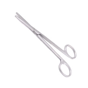 Tijeras de disección Metzenbaum quirúrgicas de alta calidad, instrumento de cirugía profesional de acero inoxidable recto/curvo de 5,5" - Product Image 3