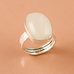 แหวนพลอยไคยาไนต์ธรรมชาติสีเงินสเตอร์ลิง925การออกแบบที่เป็นเอกลักษณ์ของผู้หญิงเครื่องประดับชั้นดีสไตล์คลาสสิกสำหรับงานแต่งงานและงานปาร์ตี้ - Product Image 5