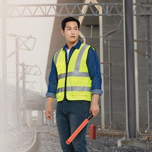 Chaleco de Seguridad de Alta Visibilidad TBS-5022 [TBUC] de Poliéster con Cinta Reflectante Certificada EN ISO 20471, Diseño Ligero y Práctico - Product Image 2