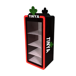 Nhà máy tùy chỉnh LED hiển thị đứng 4 lớp nước hoa thuốc lá tinh dầu thuốc lá Rack hiển thị - Product Image 6