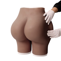 Grosses coussinets en silicone pour fesses et hanches, culotte gainante en silicone, rehausseur de fesses, faux fessier, liftant de fesses