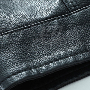 Veste en cuir la plus vendue, faible MOQ, vestes en cuir, nouvelle arrivée d'hiver, imperméable, vestes en cuir pour hommes - Product Image 6