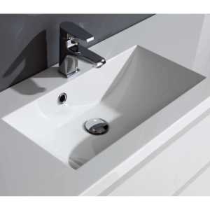 ตู้ห้องน้ำประหยัดพื้นที่ Miami 90 ซม. ประตูซ้าย ชุดห้องน้ำดีไซน์หรู - Product Image 3